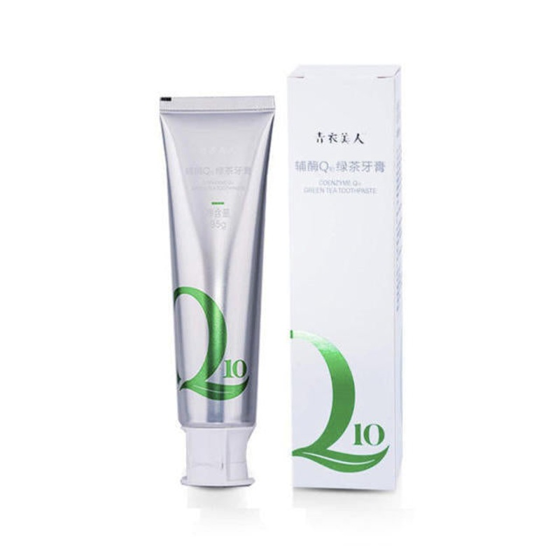 Qingyimeiren 96g Non-irritating Green Tea Toothpaste for Teeth Health Fresh Breath from Ecosystem