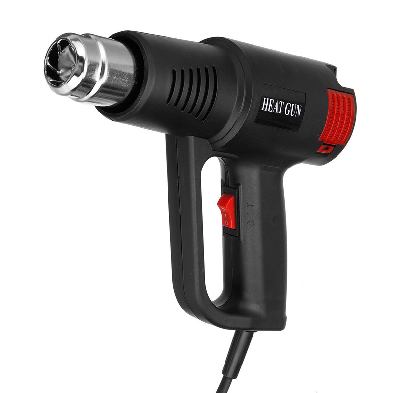 2000W 220V Hot Air Guns 2-Gears Adjustable Electric Heat Guns for Stripping Paint Removing Rusted Bolt Shrinking PVC