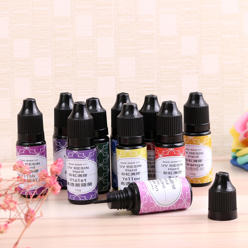 Epoxy UV Resin Coloring Dye Colorant Pigment for DIY Mix 13 Colors MSDS