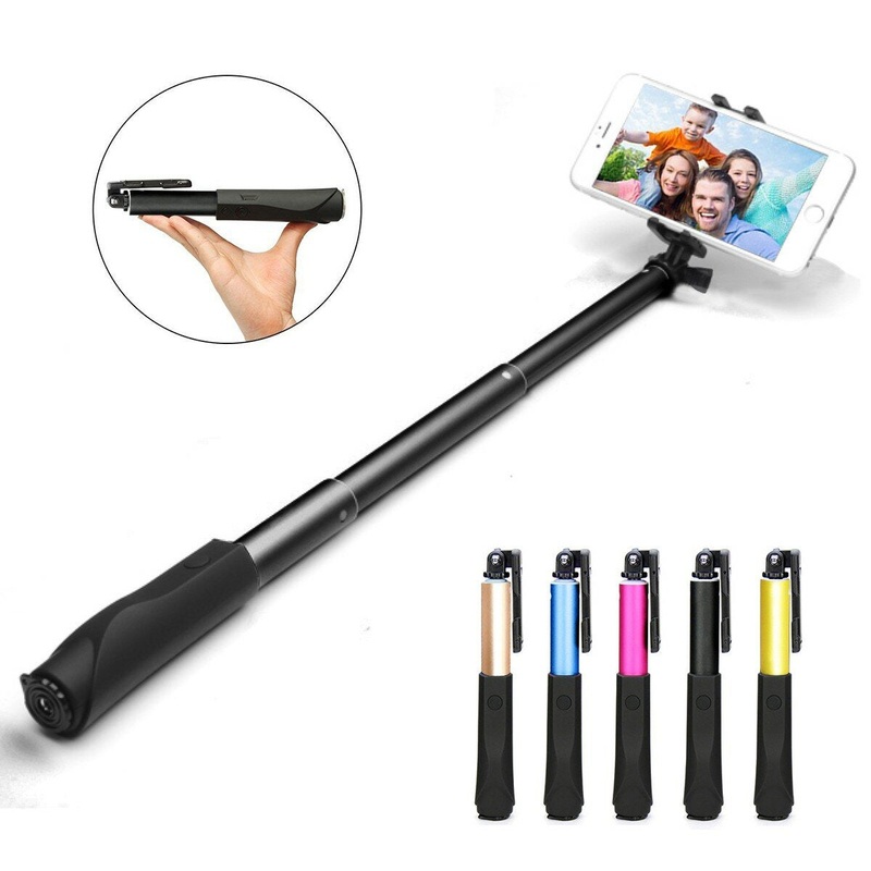 Universal Extendable Handheld Remote Selfie Stick for iOS for Samsung Android