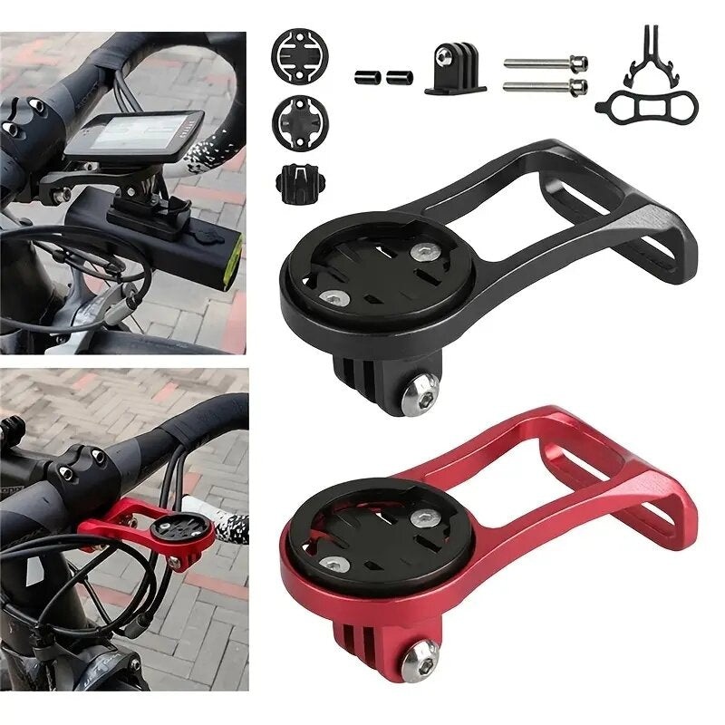 3 In 1 Bike Holder Aluminum Alloy Code Table Flashlight Seat Odometer Extension Bicycle equipment