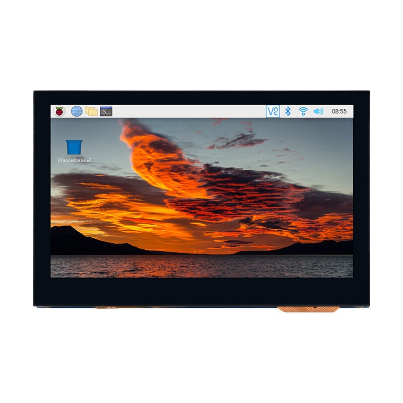 4.3 inch QLED Display Capacitive Touch Screen MIPI DSI Interface 800480 for Raspberry Pi 4B / 3B+/ 3A+/ 3B