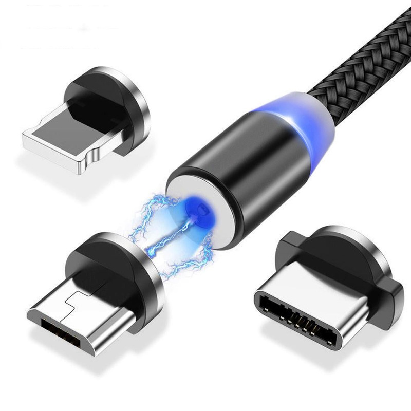 Bakeey 2.4A Type C Micro USB LED Indicator Fast Charging Data Cable For Huawei P30 Pro Mate 30 Mi9 9Pro 7A 6Pro OUKITEL Y4800