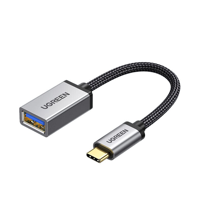 Ugreen US203 Type-C to USB3.0 Adapter OTG Cable 5Gbps Fast Transmission Speed for Phone Tablet Laptop U Disk