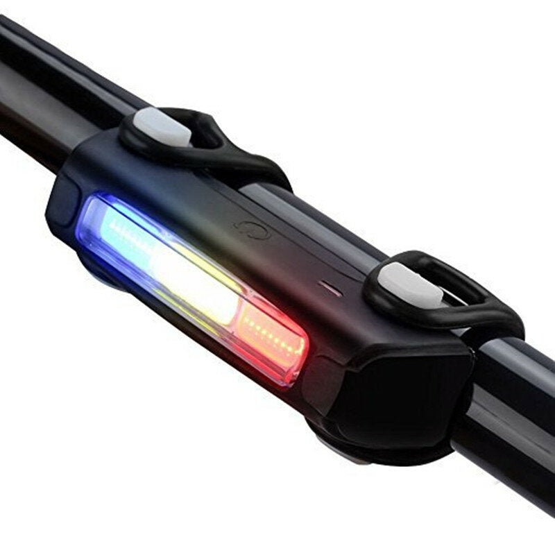 16COB Bike Taillight USB Rechargeable LED Light IP67 Waterproof Bicycle Rear Light for Night Cycling
