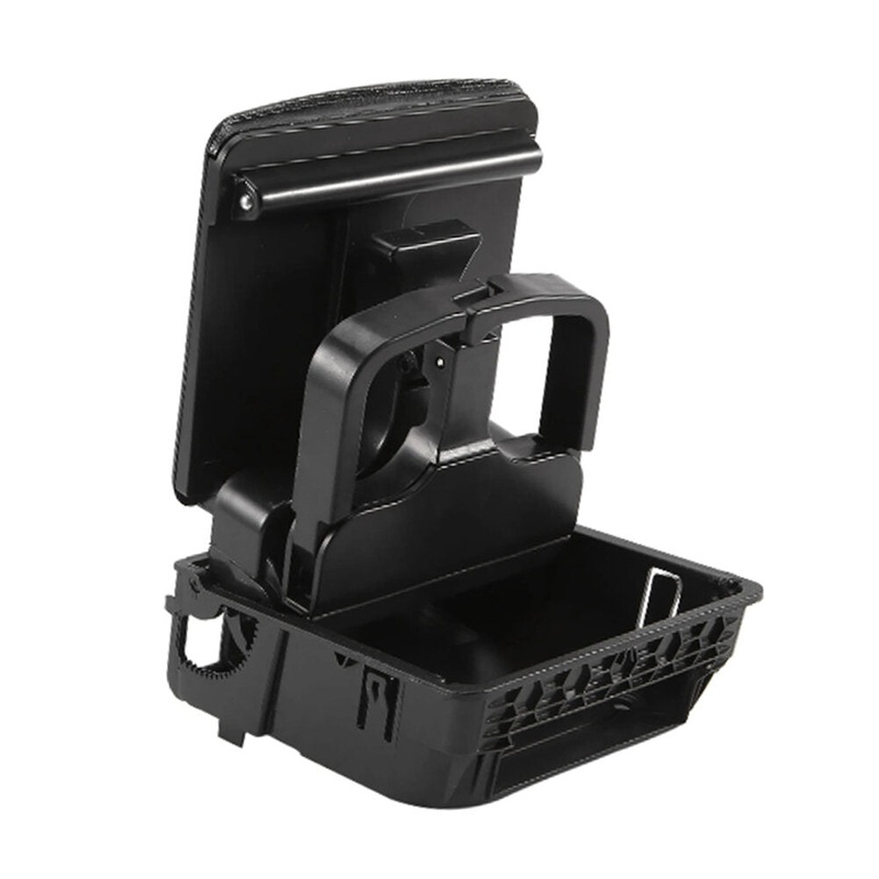 Auto Armrest Rear Cup Holder Durable ABS Cup Mount 1K0862532F for VW Golf-MK5 MK6 2006-2011