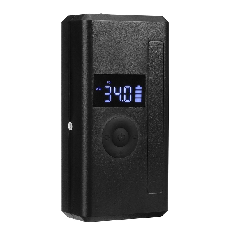 60W 12V Portable Digital Display Air Compressor 150PSI Electric Auto Pump Tire Inflator with LED Light for Car Motorcycle Bike