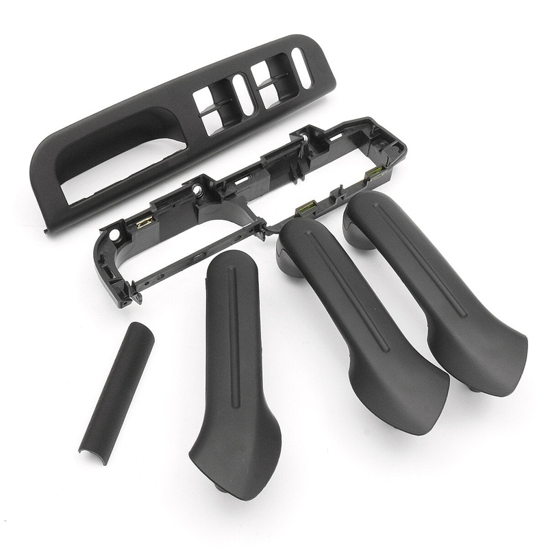 Black Interior Door Grab Handle Cover Bracket Panel Bezel 1J0867171A 1J4867179A 1J0867172A  For VW Jetta Golf MK4
