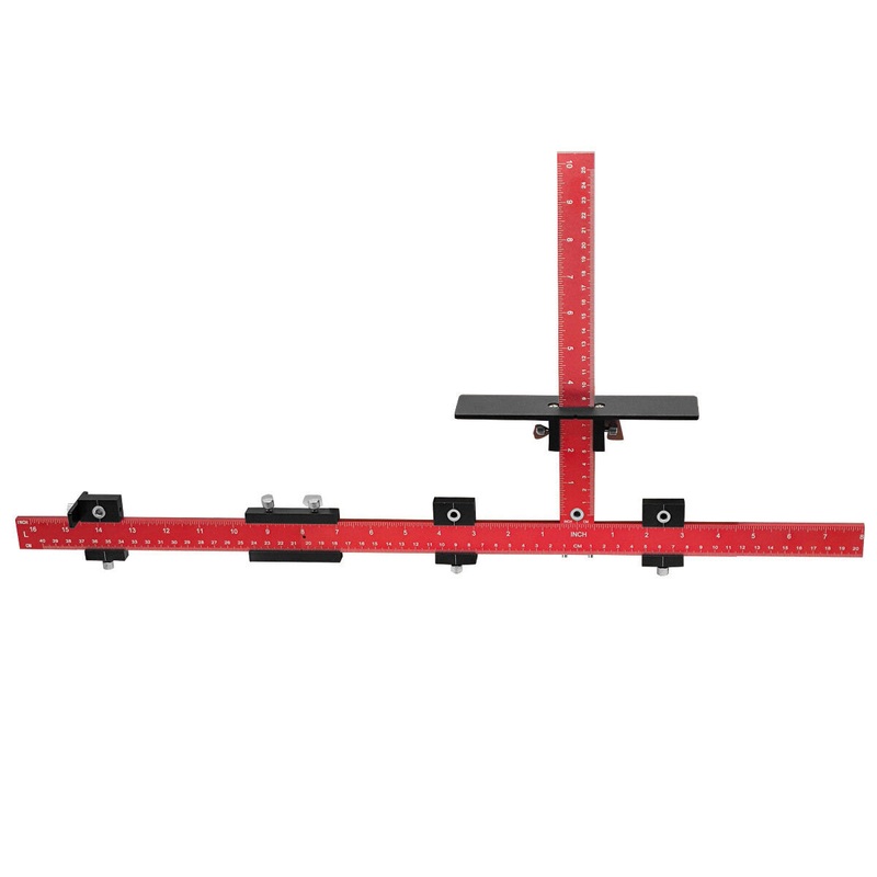 Cabinet Hardware Jig for Handles with Convenient and Precise Installation Adjustable for Door and Drawer Knobs