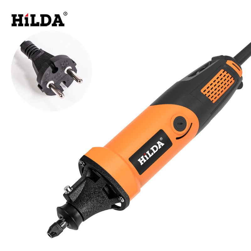 HILDA Mini Electric Drill Rotary Tools Variable Speed Grinder Grinding Toolwith Engraving Accessories 220V Mini Drill
