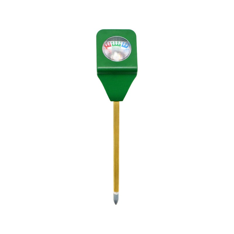 Soil Sensor Mini Hygrometer Moist Moisture Meter Test Water Hydrometer Humidity Detector With Metal Probe Garden Plant Flower Tools Light PH for Lawn Farm