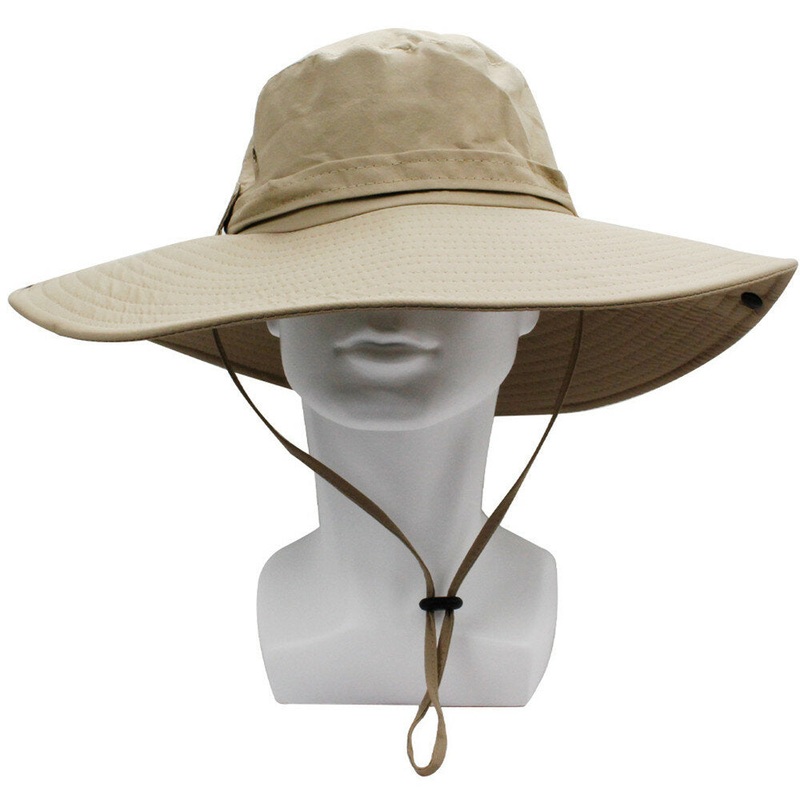 Sunscreen Hat Outdoor in Summer Floppy Wide Brim Bucket Waterproof Hat for Hiking Fishing Packable Wide Brim Sun Protection Hat