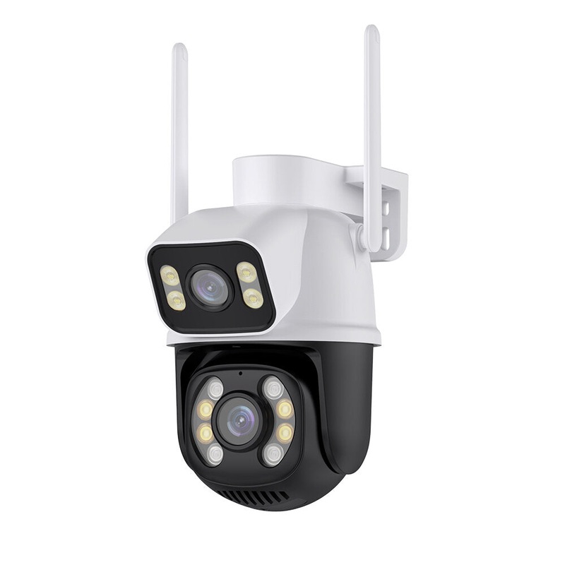 3MP+3MP WiFi IP Camera 4K 6MP Wireless Security Surveillance Cameras NETIP Onvif Human Detection Home Outdoor CCTV IP Camera Dual Lens Auto Tracking