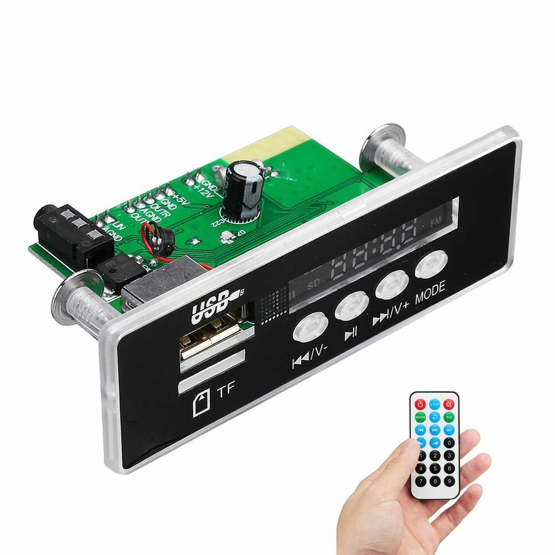 9V-12V MP3 WMA WAV APE USB bluetooth Lossless Audio Decoder Board Support bluetooth / Hands-free Calls With Headset Output