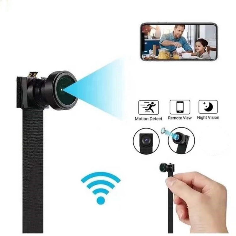 GUUDGO HD 1080P USB Mini Wifi Camera V380 Flexible 360 Motion Sensor Detection Loop Video for Home Office