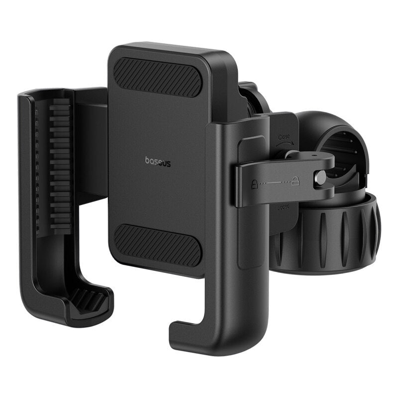 Baseus GoTrip Series Bike Phone Mount 360 Rotatable Anti-shake for 5.7”-7.2” Mobile Phone Electric Motorcycle Scooter Holder Accessory