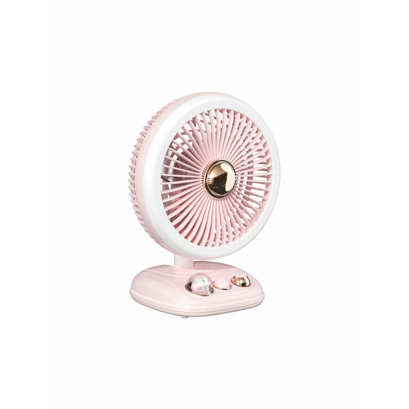 Outdoor Mini Home Rotating Bobblehead Fan USB Charging Three Speed Large Wind Fan