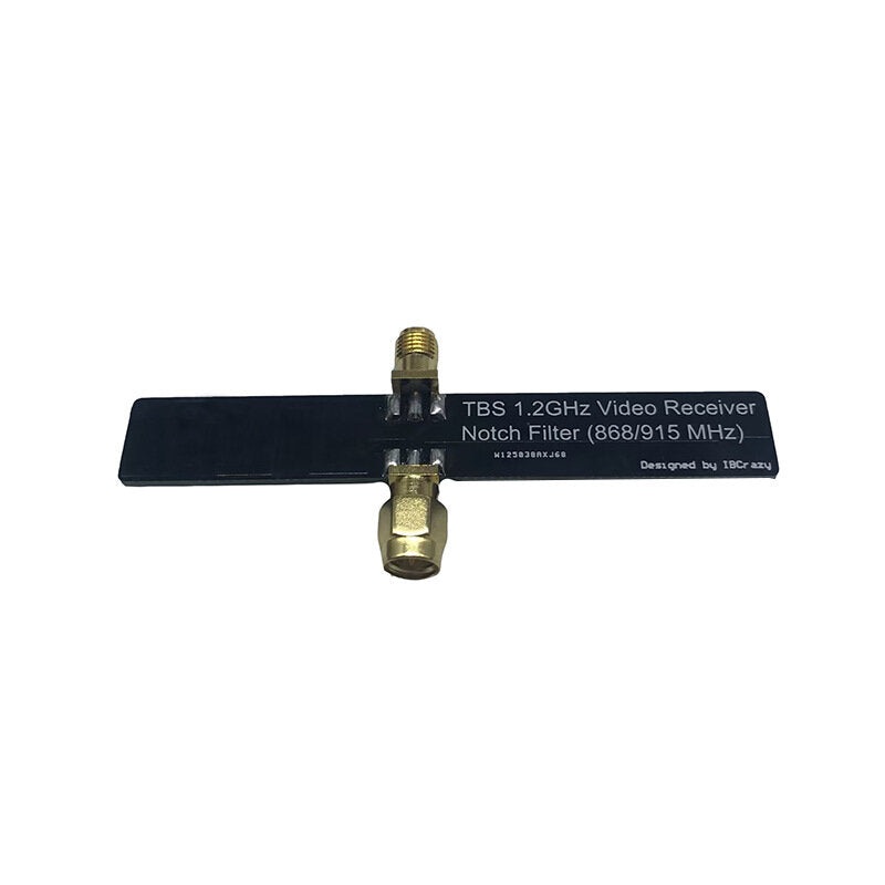 1.2GHz VRX Notch Filter 868/915 MHz Improves Video Reception for 1.2-1.3GHz Video Receivers in Combination Compatible TBS Cros