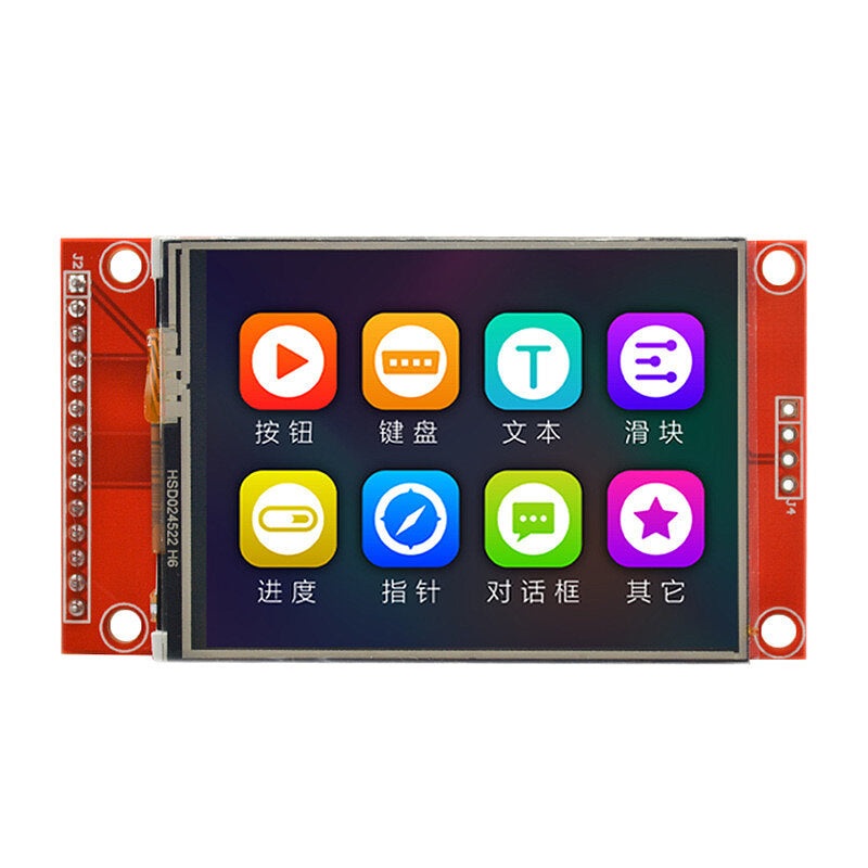 2.4inch 240*320 ILI9341V Smart Display Screen 2.4” SPI Serial TFT LCD Module With/Without Touch Display Screen