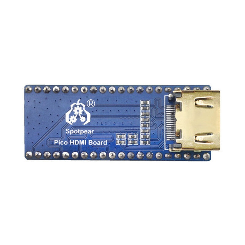 Raspberry Pi Pico HDMI-compatible Expansion Board Pico DVI Display Screen Driver Expansion Port Board for Raspberry Pi Pico