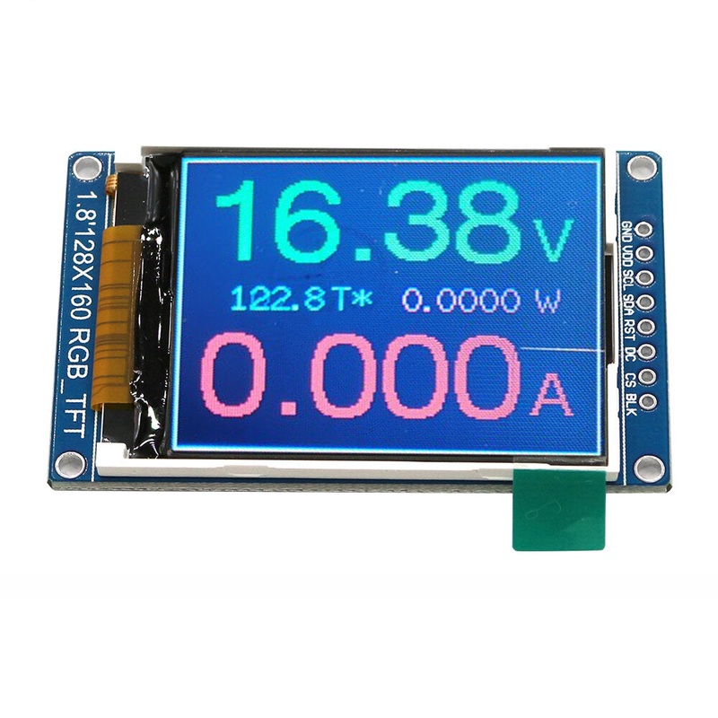 1.44/1.77/1.8 inch 128*160 128*128 OLED Display Screen Module 8 Pin ST7735 RGB TFT LCD Screen 128×128 128×160 SPI for Arduino STM32 DIY Kit