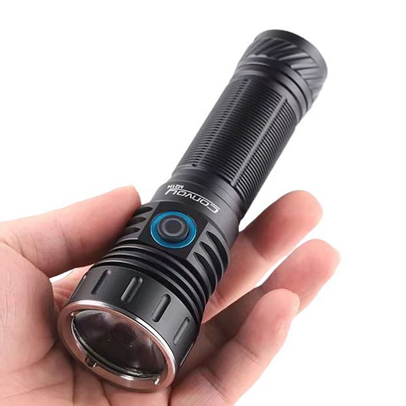 Convoy M21H P70.3 HI R9050 LED 3000LM High CRI TIR Lens Strong LED Flashlight 21700 Version Type-C Charging Portable Torch LED Camping Hiking Fishing Bike Work Light