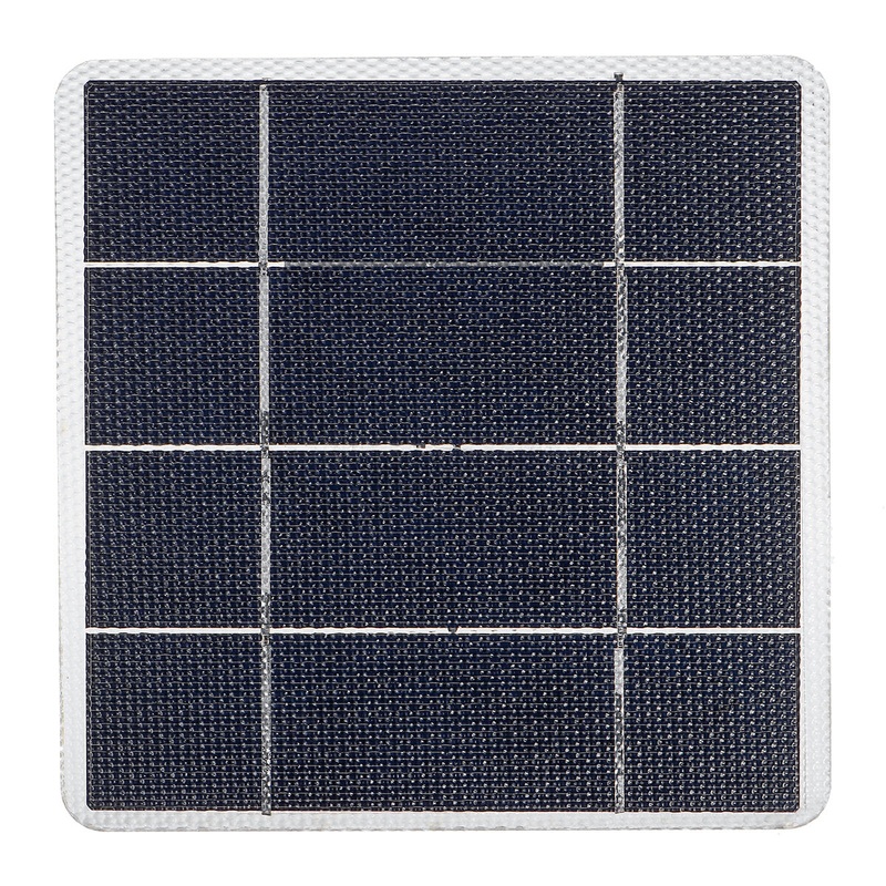 5W 2V 2.5A DIY Monocrystalline Solar Panel ETFE Laminated Mono Solar Cells Solar Charging Series Parallel