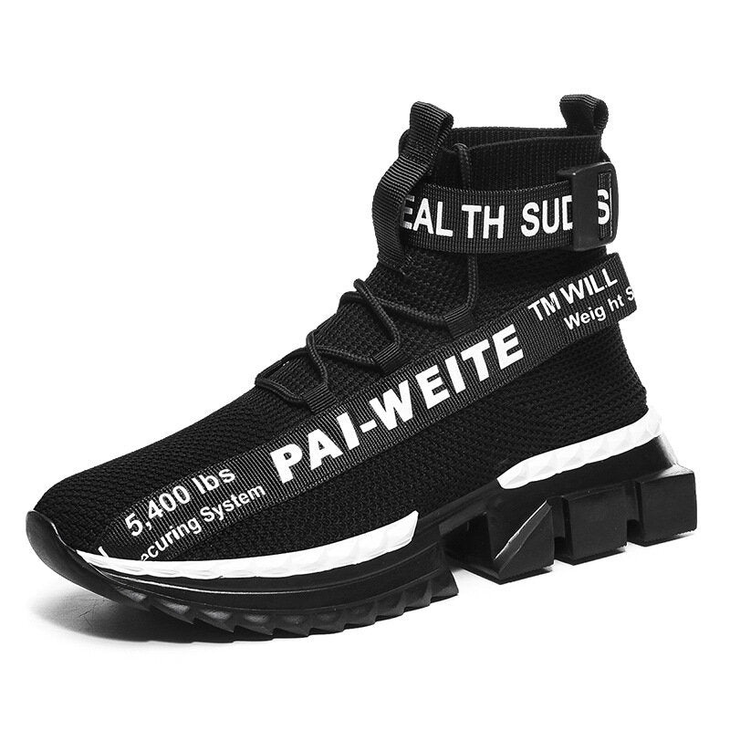 Men’s Work Boots Non-slip Waterproof Comfortable Breathable Running Shoes Outdoor Hiking Sport Casual Sneaker