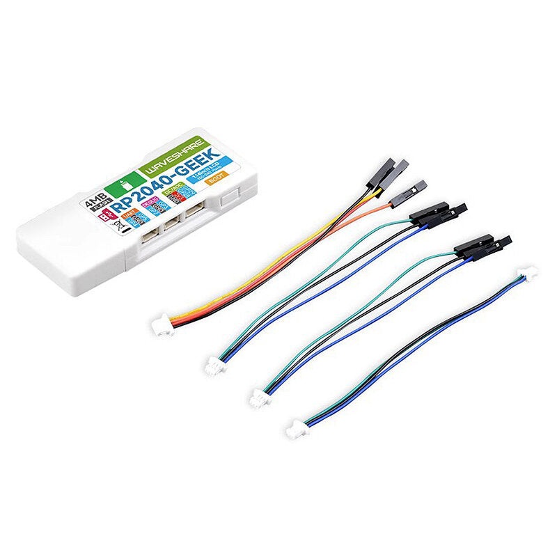 Raspberry Pi Pico RP2040 USB Debugging Downloader with 1.14inch LCD 65K 240×135 RP2040-GEEK Development Board
