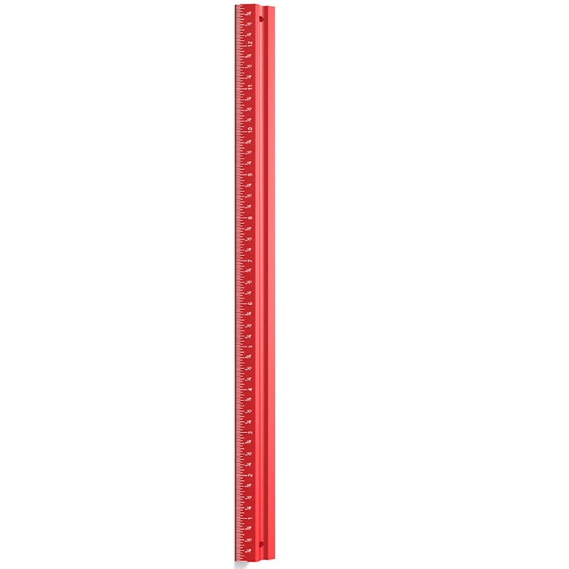 V Shape Marking Ruler Double-Sided Aluminum Alloy CNC Precision Measurement Tool Ideal for Square and Right Angle Checks