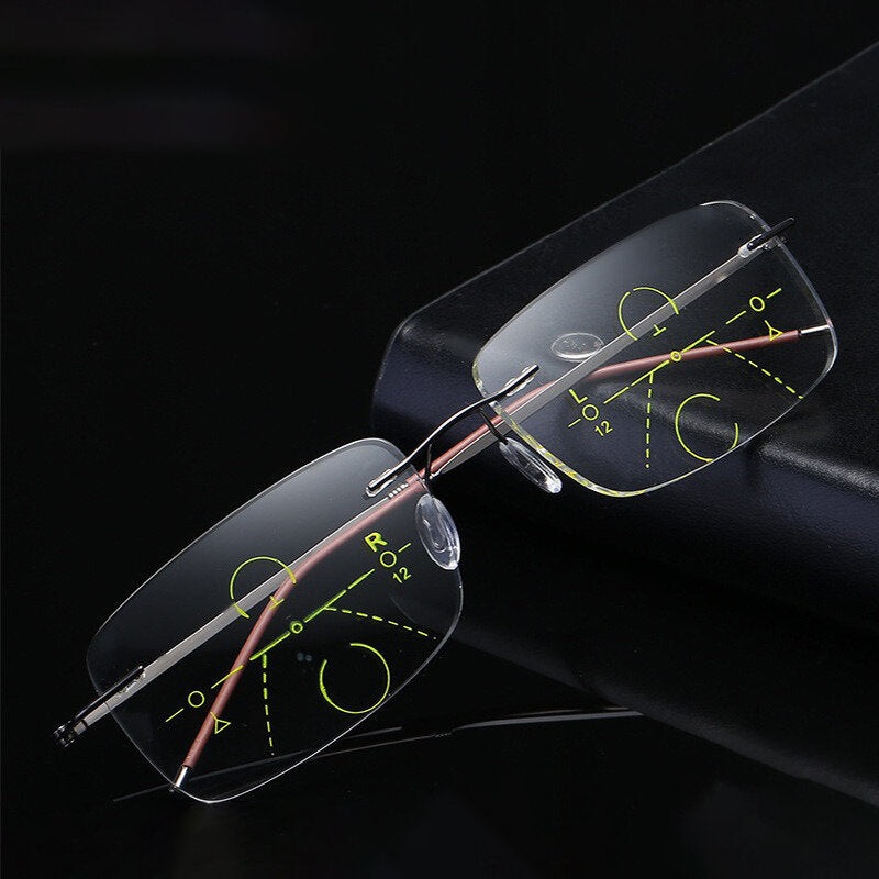 Unisex Ultra-light Smart Near-use Multi-focus Presbyopic Reading Glasses Eye Protection Glasses