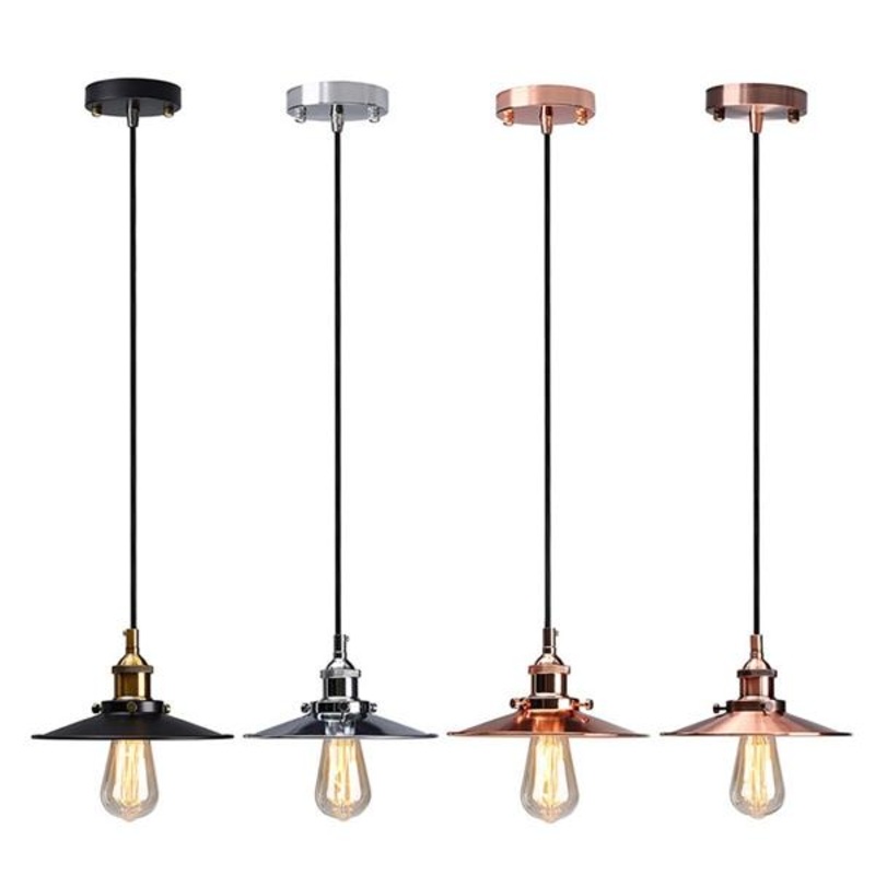Vintage E27 Ceiling Metal Edison Pendant Lighting Chandelier Lamp
