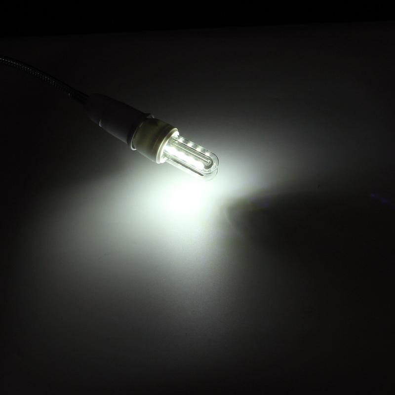 ZX E27 3W 5W 7W SMD 2835 U Shape LED Pure White Warm White Corn Light Bulb AC85-265V