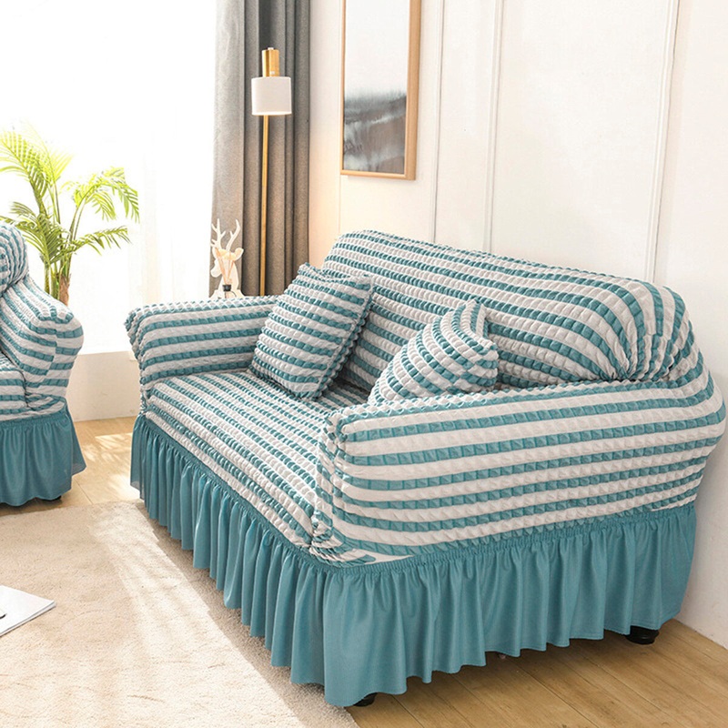 1/2/3/4 Seaters Elastic Sofa Cover Spandex Chair Seat Protector Stretch Couch Case Slipcover Home Office Furniture Decorations