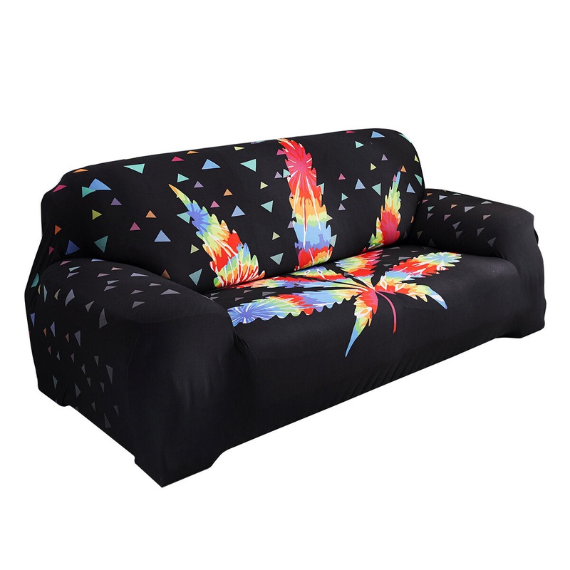 1/2/3/4 Seaters Elastic Sofa Cover Universal Milk Silk Chair Seat Protector Stretch Slipcover Couch Case Home Office Furniture Decoration