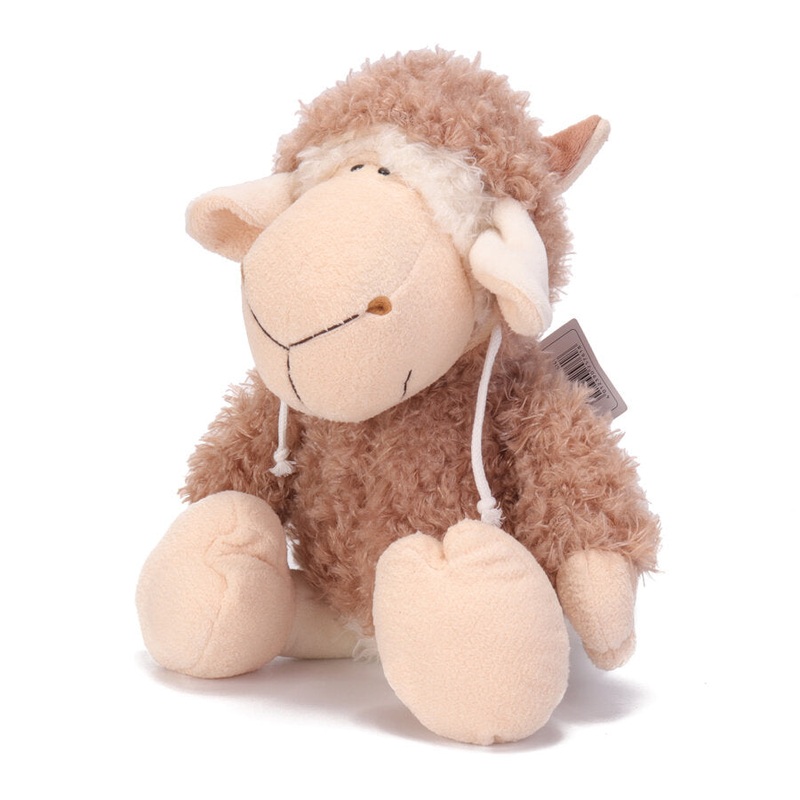 14 Inch Dolly Sheep Stuffed Animal Plush Toys Doll for Kids Baby Christmas Birthday Gifts
