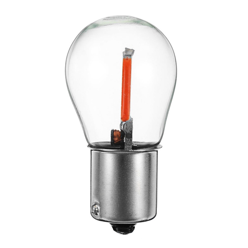 2.5W 28V 200LM Car COB LED Indicator Light Backup Lights Bulb Five Colors Bulb