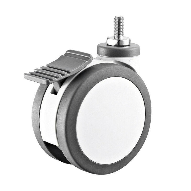 3/4/5 Inch Universal Mute Chair Wheel Furniture Medical Wheels Swivel Castor Replacement