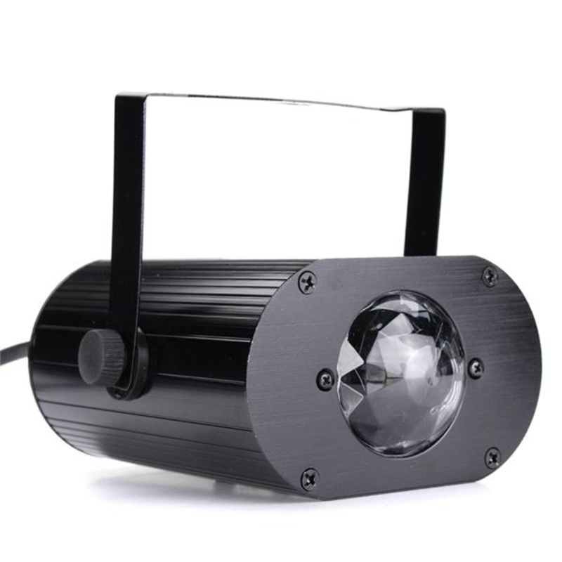10W RGB Remote LED Water Wave Stage Lighting Disco Party Projector AC100-240V