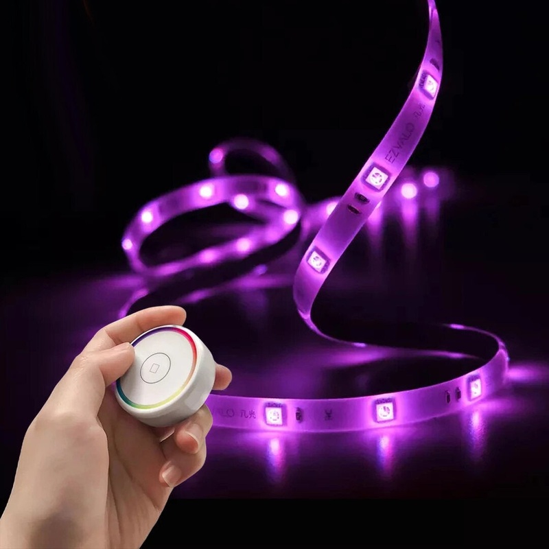 EZVALO Smart Strips Light Colorful RGB Intelligent Light Strips Remote Control Christmas Decorations Lights