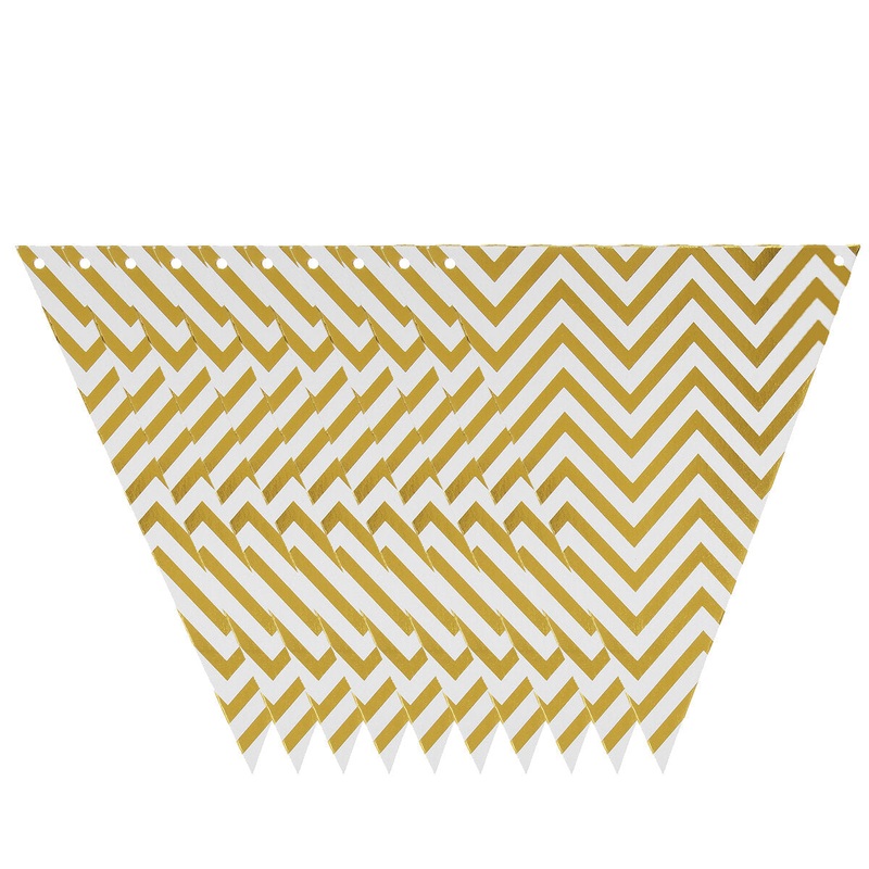 Gold Stripe Series Disposable Tableware Sets Paper Plates for Party Party Birthday Wedding Decoration