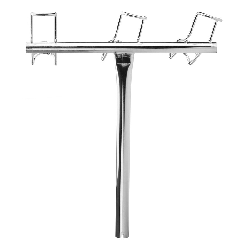 1/2/3 Rod Fishing Support Rod Rack Stand Bracket Stainless Steel For Boat Marine Hardware Kits