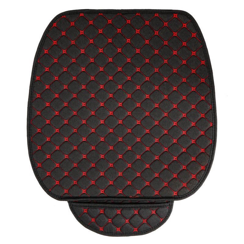 3pc Universal Breathable Fabric Car Rear/Front Seat Cover Cushion Pad Chair warm