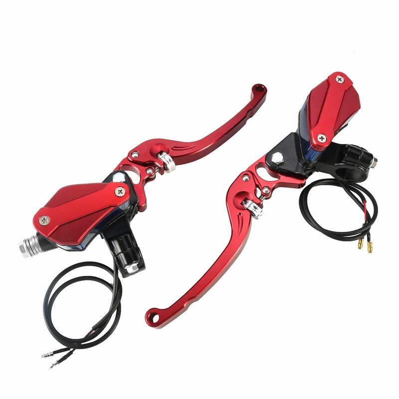 7/8 Inch Motorcycle Brake Control Master Cylinder Lever Clutch Master Reservoir