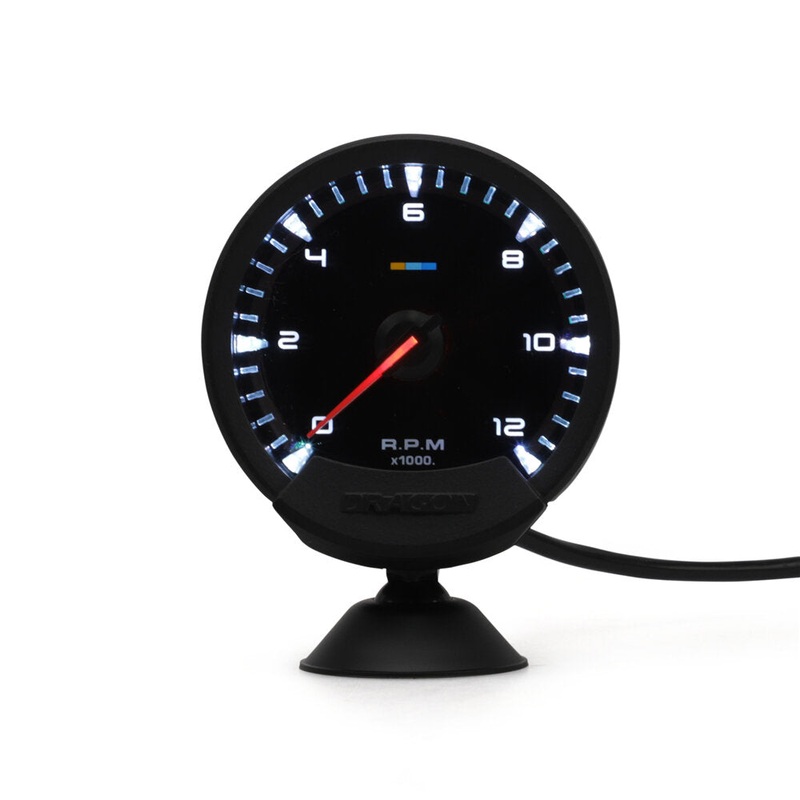74mm Auto Gauge 7 Colors Turbo Boost/Volt/Water Temp/Oil Temp/Oil Press/RPM EGT A/F Ratio Fuel Gauge