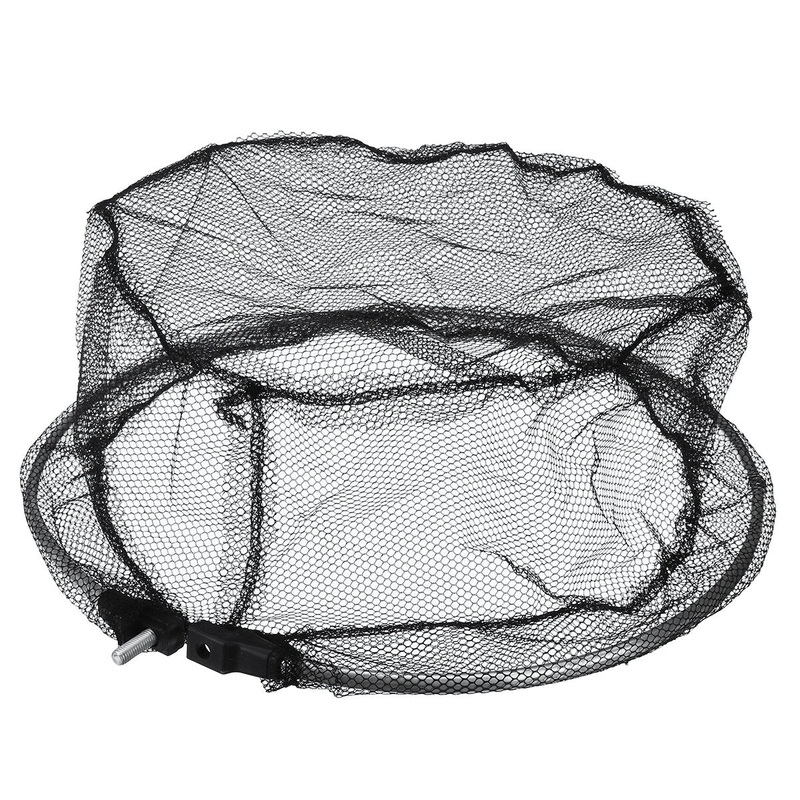Head Fishing Nets Brail Nano Titanium Alloy Landing Net Removable Hand Net