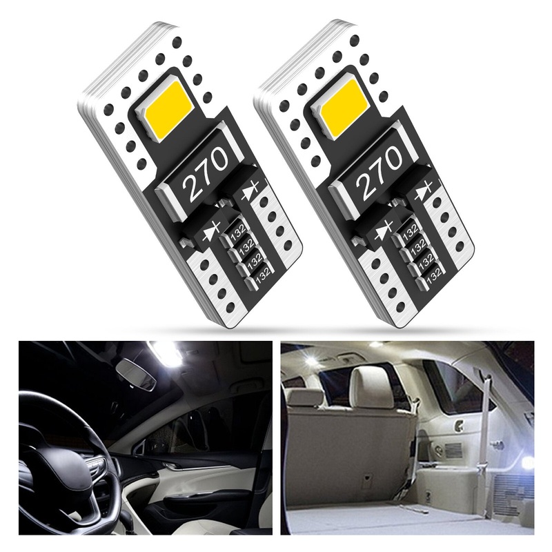 Novsight A500-T10 2PCS/10PCS 2835SMD LED Light 2W 100LM 6000K Waterproof Signal Lamp Fog Lights Spare Brake Reading Car Dome Lamp T15 194 W5W