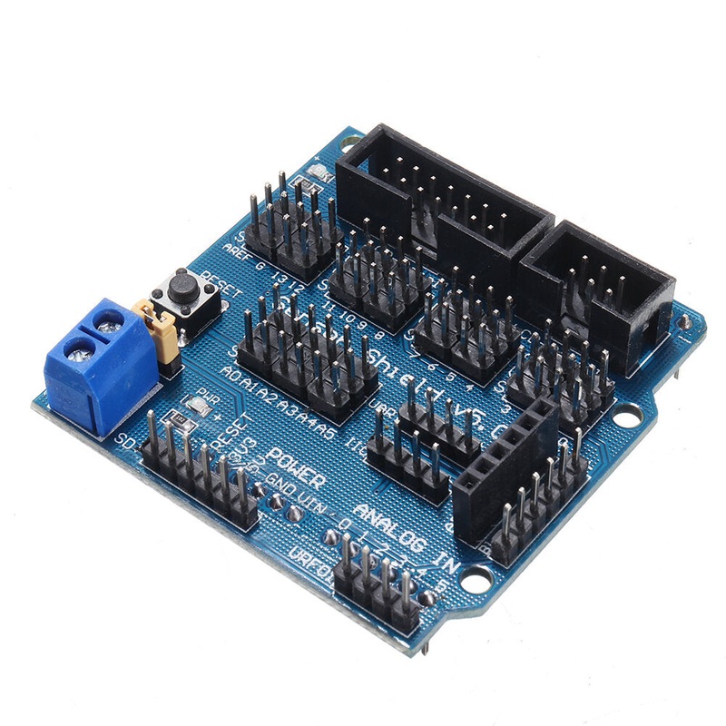 UNO R3 Sensor Shield V5 Expansion Board Geekcreit for Arduino – products that work with official Arduino boards