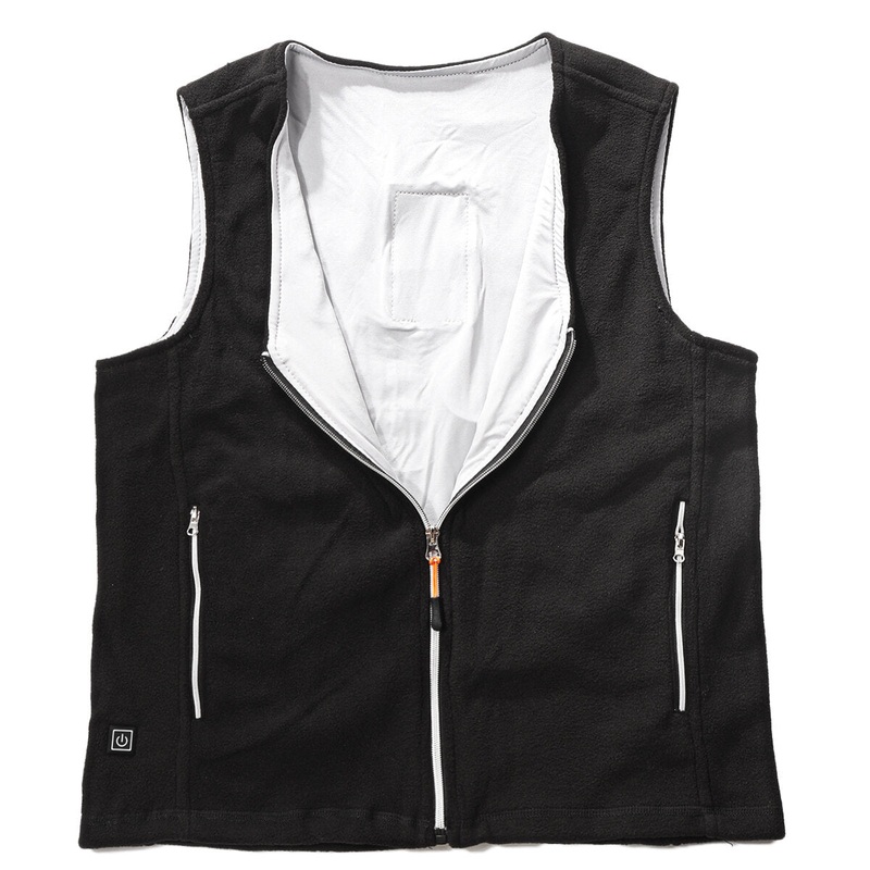 USB Electric Heated Vest Warm Winter Coat Jacket Indoor Outdoor For Women Mens