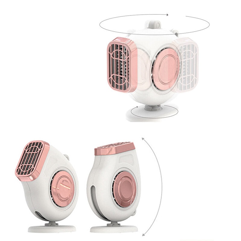 120W Car Heater Defrosting Electric Heater Fan 360 Rotating Rapid Heating Car
